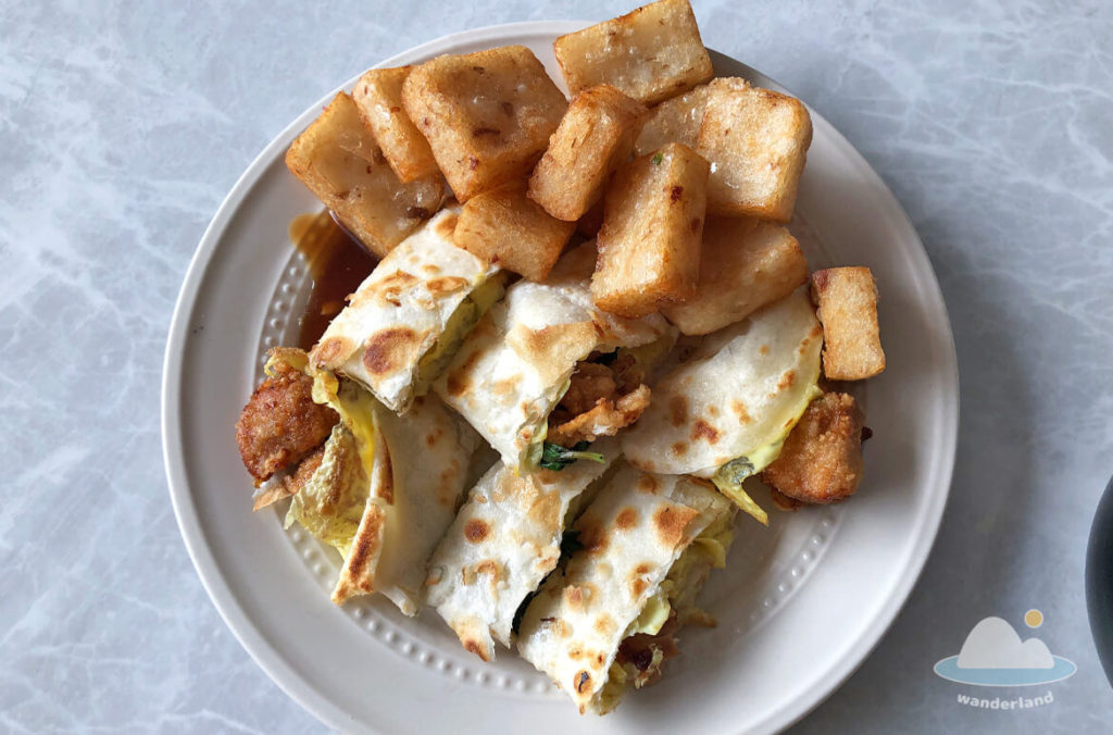 吃光Cacti|台中人氣文青早餐!外皮酥脆的鹹酥雞蛋餅,平價又美味!【美食推薦】 - 灣島生活 Wanderland